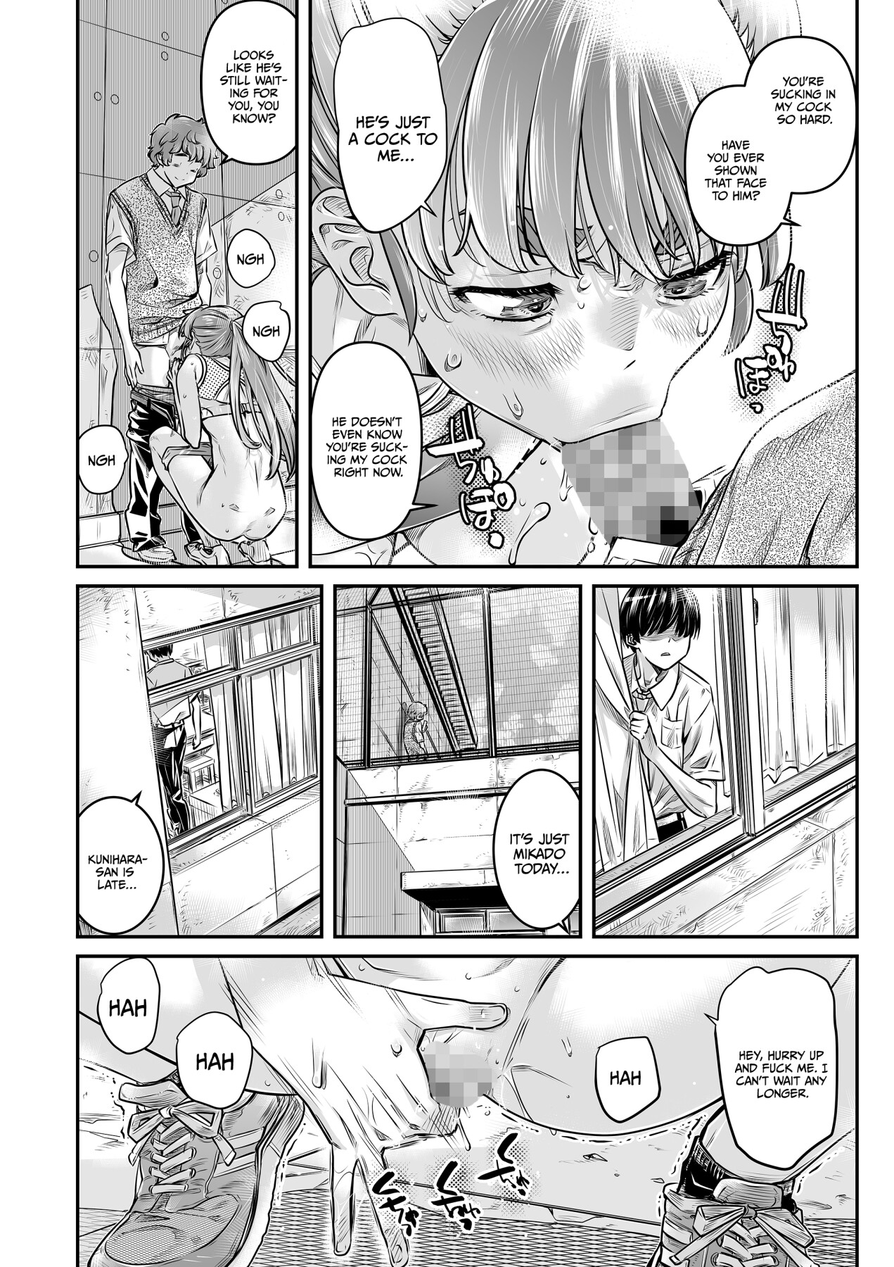 Hentai Manga Comic-The Dominant Track And Field Girl Can't Be Satisfied By A Nobody's Dick-Read-25